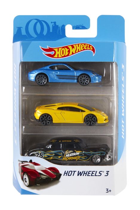 Hot wheels autolajitelma 3kpl K5904 2016003 3kpl/pkt 926-7095