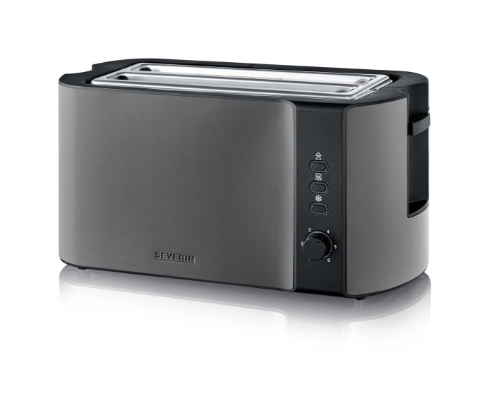 Severin leivänpaahdin dark inox 4:lle leivälle AT9341 tuotekuva 1