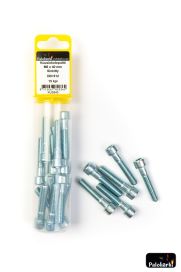 Palokärki Kuusiokolopultti M8x40mm sinkitty 15kpl KUS840