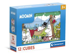 Clementoni Clementoni Muumi kuutiopalapeli 12 osaa  51025014