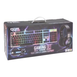Gaming pelitarvikesetti valoilla 491271110