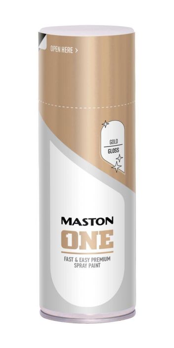Spraymaali One kulta 400ml 1100995 908-517