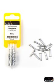 Palokärki Alumiininiitti kupukanta 4x16mm 10kpl 26416
