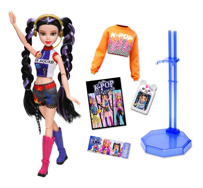 K‑Pop Diva Squad ‑muotinukke 11126040 tuotekuva 3 K‑Pop Diva Squad ‑muotinukke 11126040 tuotekuva 3