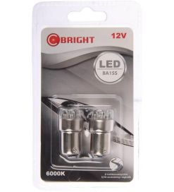 C-Bright C-Bright LED-Polttimopari BA15S 12V valk. 29-260VA
