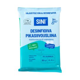 Sini desinfioiva pikasiivousliina 30-pack