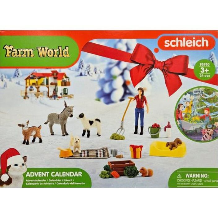 Schleich Joulukalenteri maatila Schleich Farm World -joulukalenterin 24 luukun taakse on piilotettu upeita Schleich Joulukalenteri maatila Schleich Farm World -joulukalenterin 24 luukun taakse on piilotettu upeita