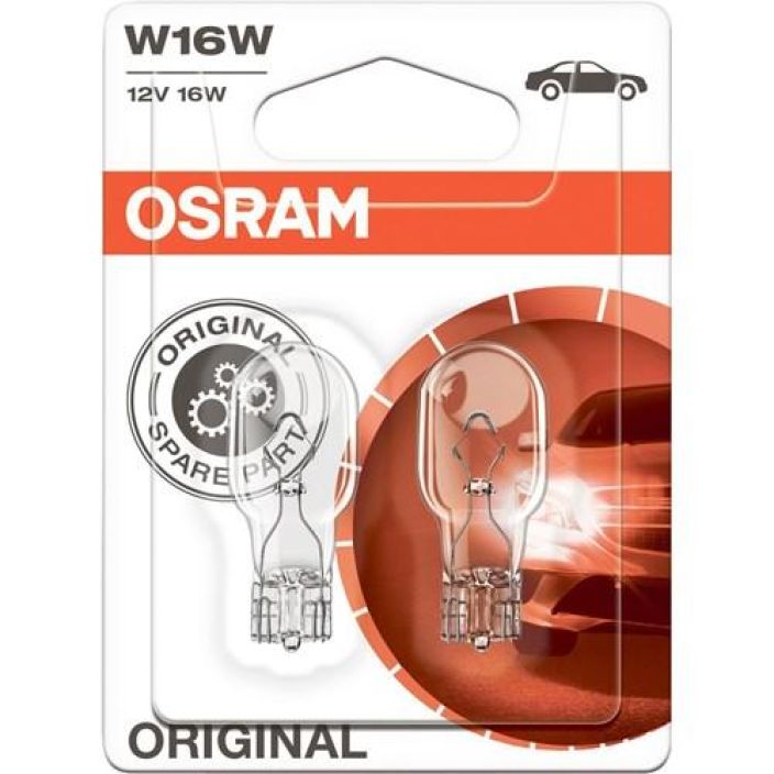 Osram 12V W16W merkkilamppu 10-921-02B 908-1663