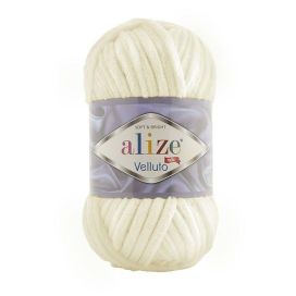 Alize Alize Velluto lanka 062 vaalea kerma 100g AVE-062