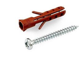 Habo Nailontulppa+ruuvi 6x30+3,5x35 63374K