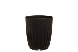 4Living 4Living Ruukku Mira ECO musta 30cm 633468