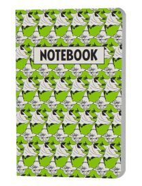 Muumi Pop Art muistikirja A6 vihreä