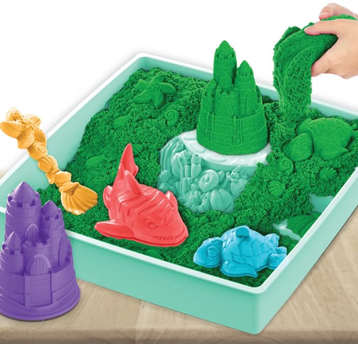 Kinetic Sand Sandbox set taikahiekka 6067800 tuotekuva 3