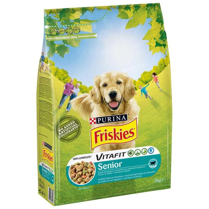 Friskies Senior dog kana 3kg 12464992 969-1030