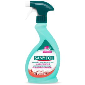 Sanytol Sanytol monikäyttöinen puhdistus- ja desinfiointiaine Greippi 500ml 3121