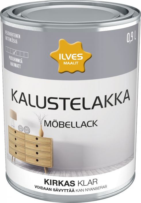 Ilves kalustelakka puolihimmea 0,9L ILO715 920-625