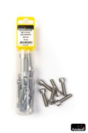 Palokärki Kuusiokolopultti M8x30mm haponkestävä 15kpl KUH830