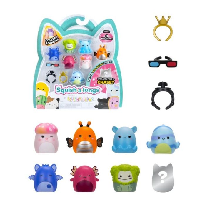 Squish-a-longs 2,5cm 8kpl S2 2510121 tuotekuva 2