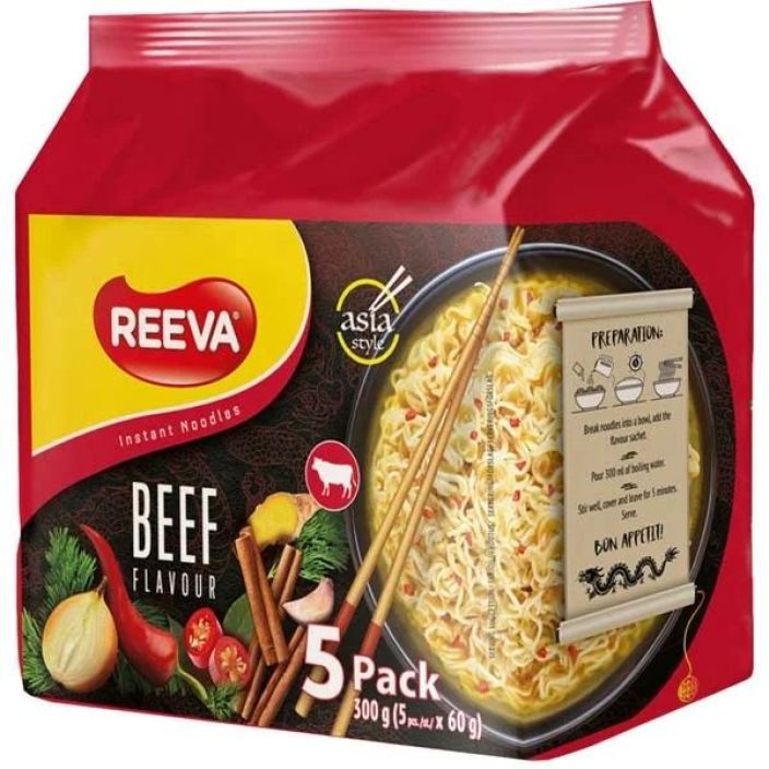 Reeva Asia naudanlihanuudeli 5x60g 901-702