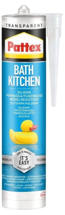 Pattex Bath&amp;Kitchen Trans 280ml 2645998 938-589