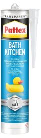 Pattex Pattex Bath&Kitchen silikonimassa läpinäkyvä 280ml 2645998