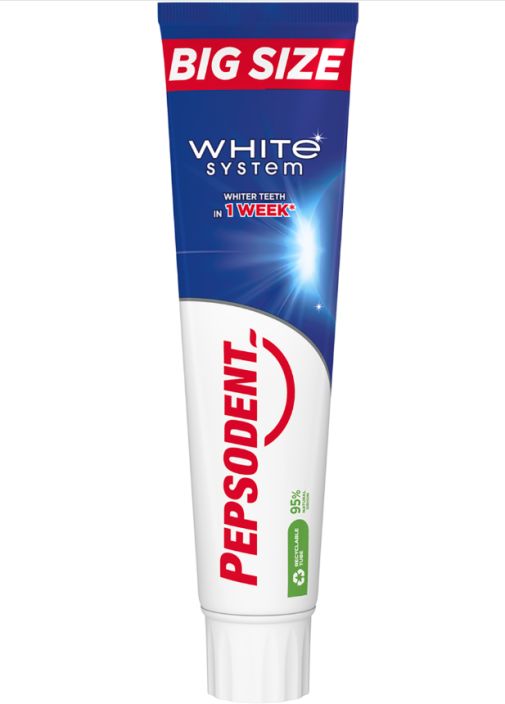 Pepsodent ht 125ml White system T360629 910-1072 Pepsodent ht 125ml White system T360629 910-1072