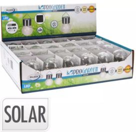 Solar pallolamppu ripustettava 1kpl
