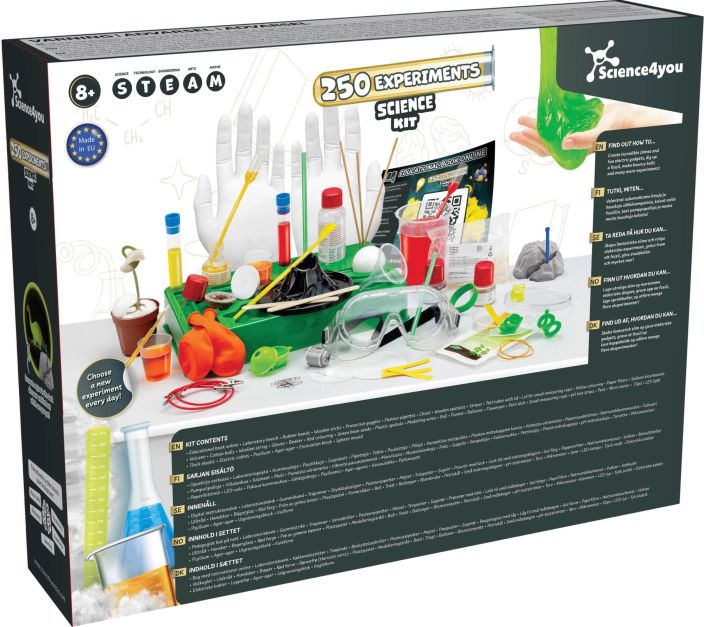 Science4You 250 experiments teidesetti 48026007 tuotekuva 1