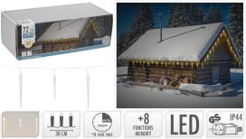 Valosarja Jääpuikko 72led lämminvalk. AX8103120