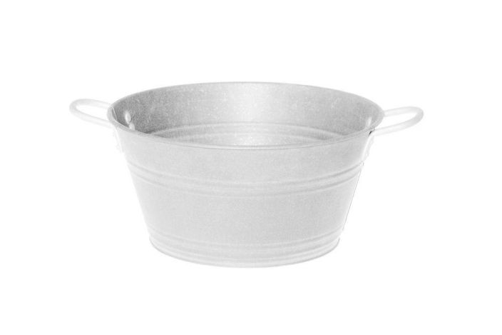 Sinkkivati valkoinen 29x37x14cm 615345/615347 29x37x14cm