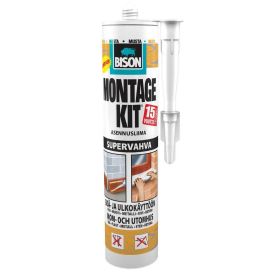 Bison Bison montage kit Supervahva asennusliima 350g G172