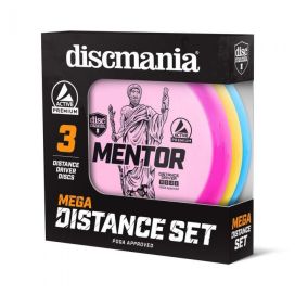 Discmania Mega Distance FrisbeeGolf kiekkosetti 3kpl 616068