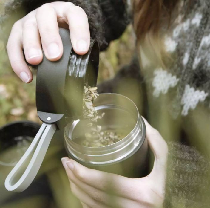 Retki ruokatermos Pro lusikalla musta 500ml R7171 tuotekuva 2